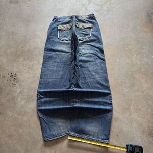 Baggy G-Unit Wide Leg Southpole Styl Y2K Vintage Denim Jeans 42x32